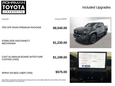 Used 2024 Toyota Tacoma TRD Off-Road w/ TRD Off Road Premium Package image 4