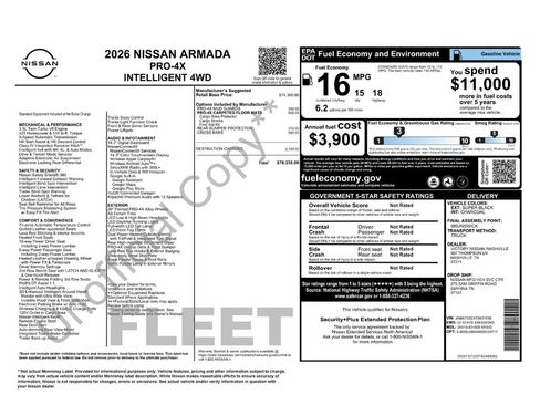 Used 2026 Nissan Armada PRO-4X AWD/4WD image 24