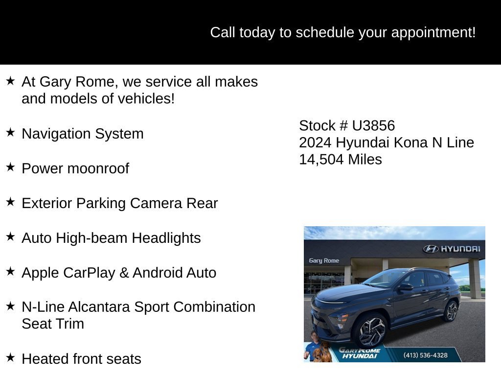 Certified 2024 Hyundai Kona N Line AWD/4WD image 6