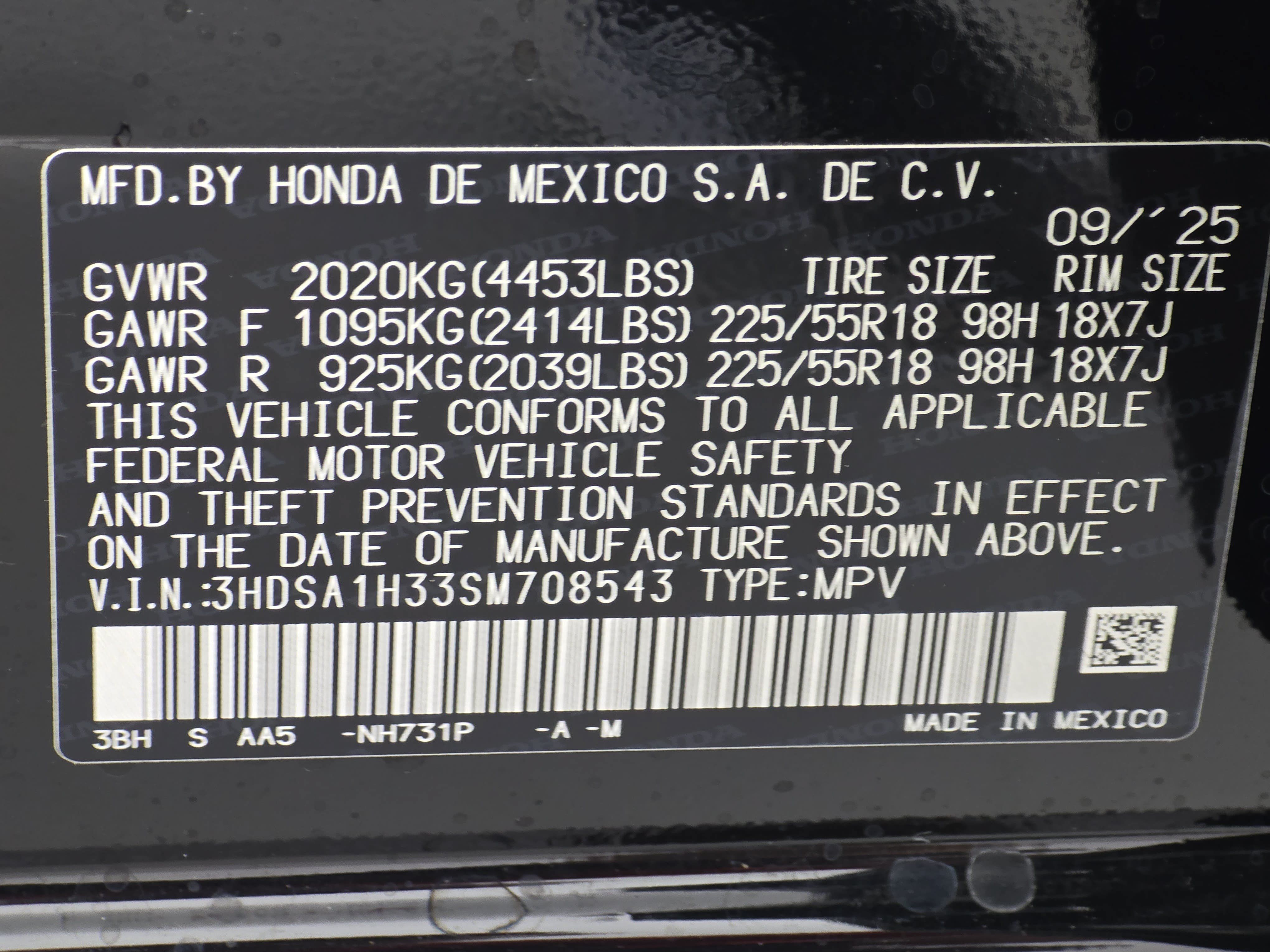 Certified 2025 Acura ADX FWD image 35