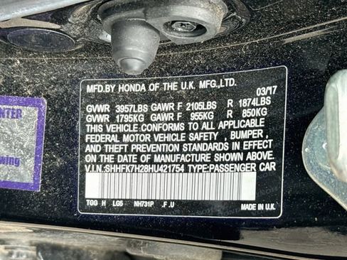 Used 2017 Honda Civic LX image 21