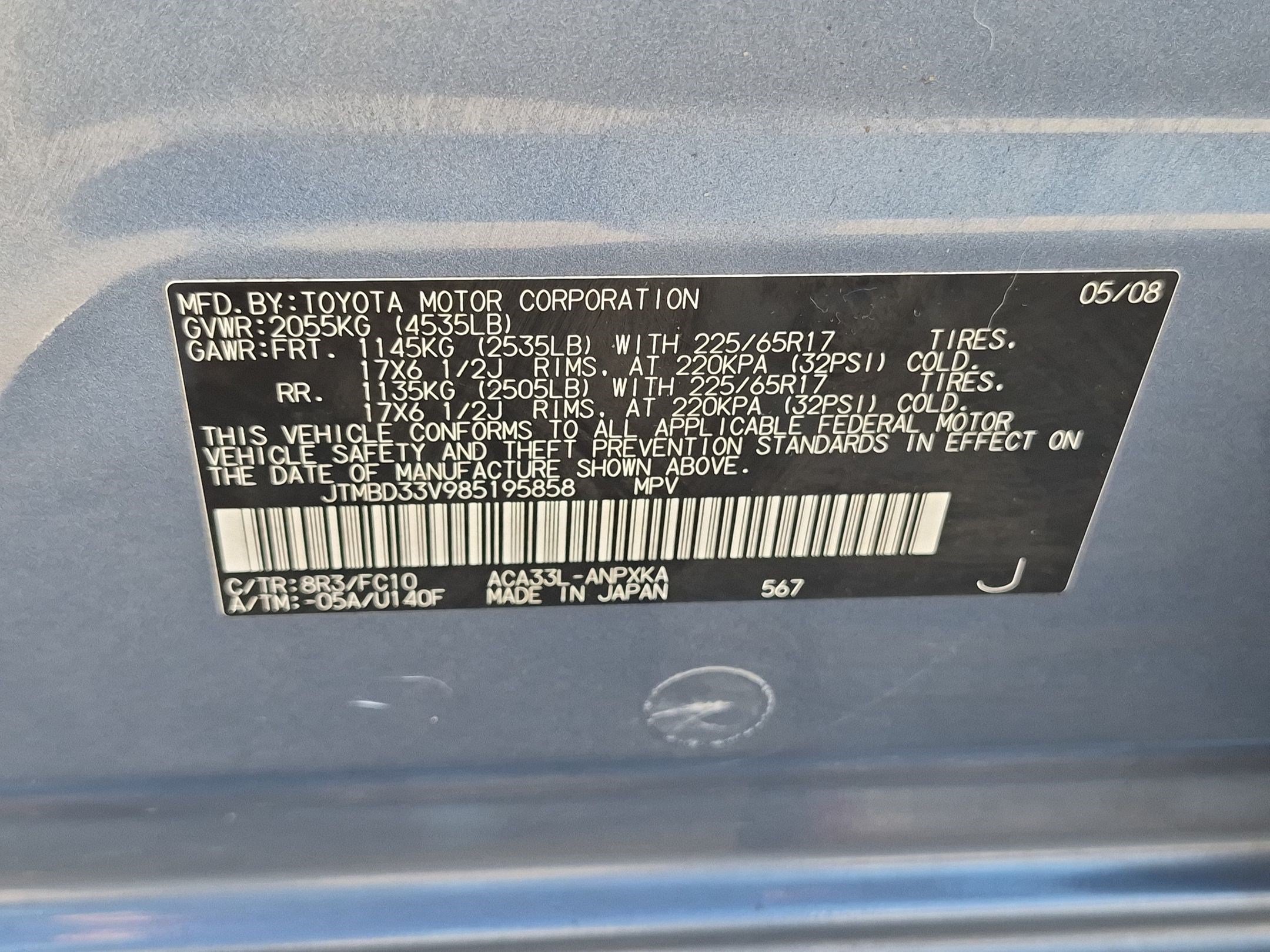 Used 2008 Toyota RAV4 4WD image 31