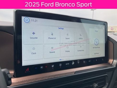 New 2025 Ford Bronco Sport Outer Banks AWD/4WD image 34