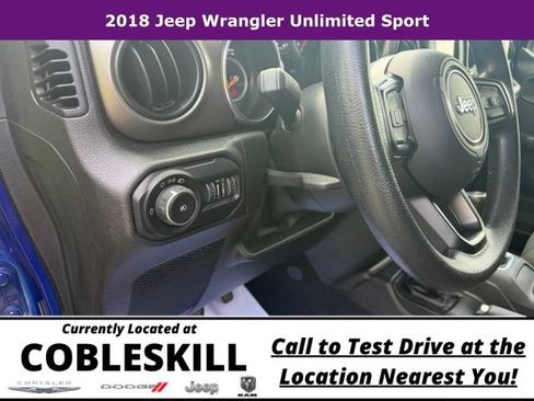 Used 2018 Jeep Wrangler Unlimited Sport AWD/4WD image 15