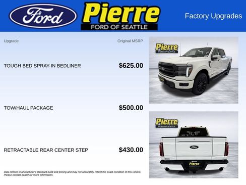 New 2026 Ford F150 Lariat w/ Equipment Group 501A Mid AWD/4WD image 14