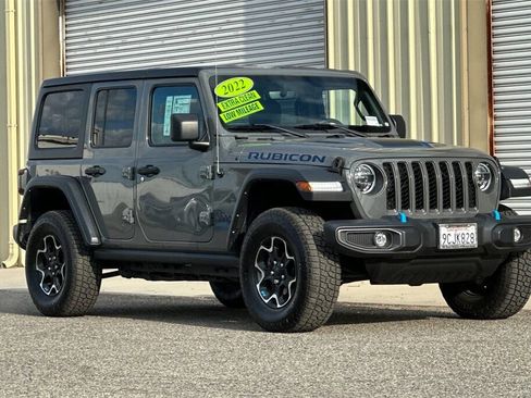 Used 2022 Jeep Wrangler Unlimited Rubicon 4xe w/ Cold Weather Group image 8