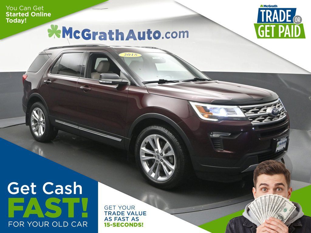 Used 2018 Ford Explorer XLT w/ Equipment Group 202A AWD/4WD image 1
