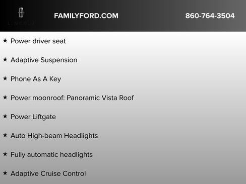 Certified 2023 Lincoln Nautilus Reserve w/ Equipment Group 202A image 25