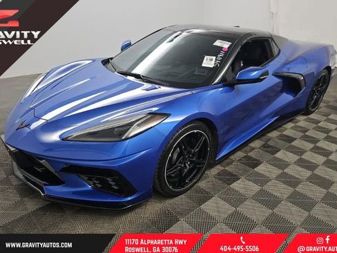 Used 2022 Chevrolet Corvette Stingray Premium Conv w/ Battery Protection Package RWD image 1