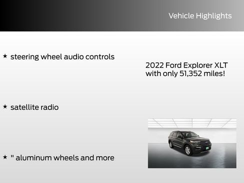 Used 2022 Ford Explorer XLT w/ Equipment Group 202A image 16