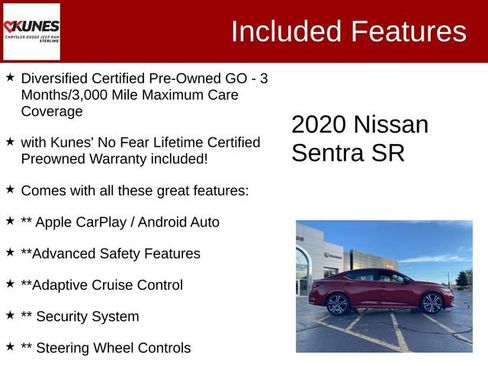 Used 2020 Nissan Sentra SR image 2