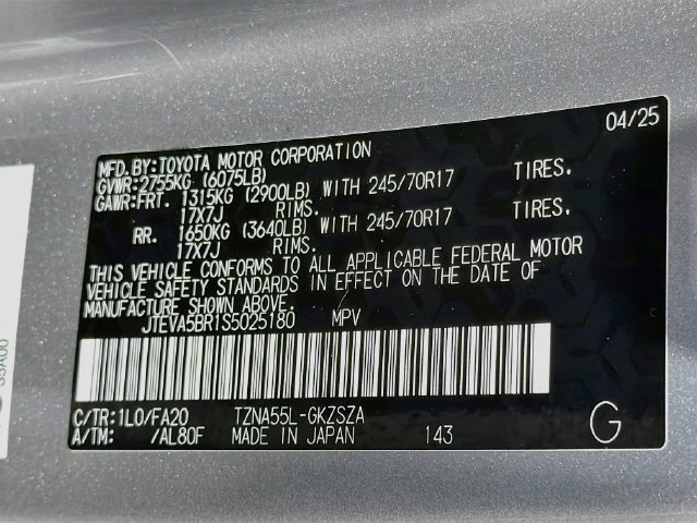 Used 2025 Toyota 4Runner SR5 AWD/4WD image 27