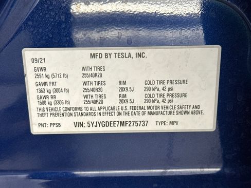 Used 2021 Tesla Model Y Long Range AWD/4WD image 28