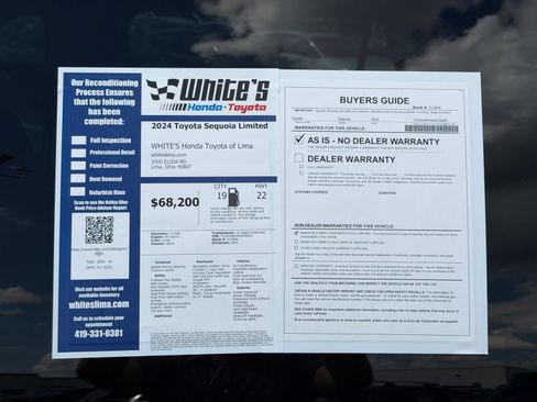 Used 2024 Toyota Sequoia Limited w/ Tow Technology Package AWD/4WD image 36
