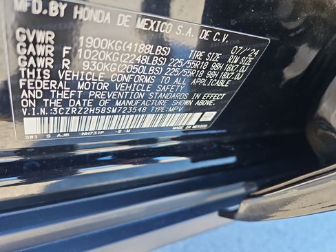 Certified 2025 Honda HR-V Sport image 7