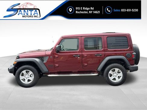 Used 2022 Jeep Wrangler Unlimited Sport w/ Sun And Sound Package AWD/4WD image 5