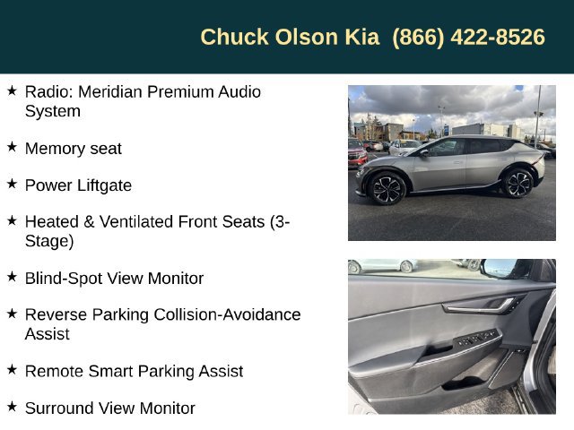 Certified 2024 Kia EV6 Wind w/ Wind Technology Package AWD/4WD image 10