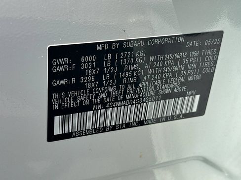 Used 2025 Subaru Ascent Premium AWD/4WD image 28