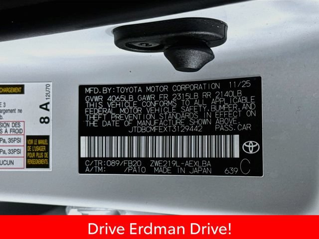 Certified 2026 Toyota Corolla LE w/ LE Premium Package FWD image 31