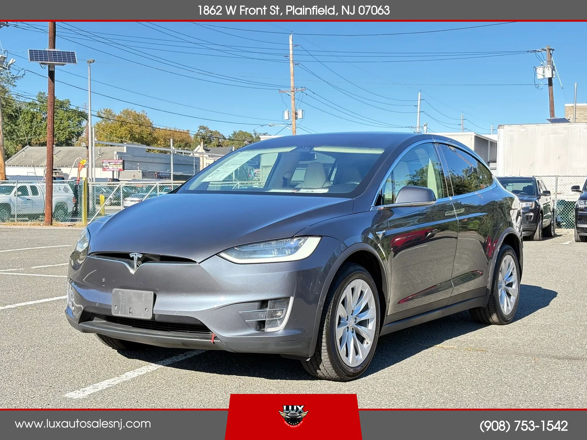Used 2018 Tesla Model X 75D AWD/4WD image 2
