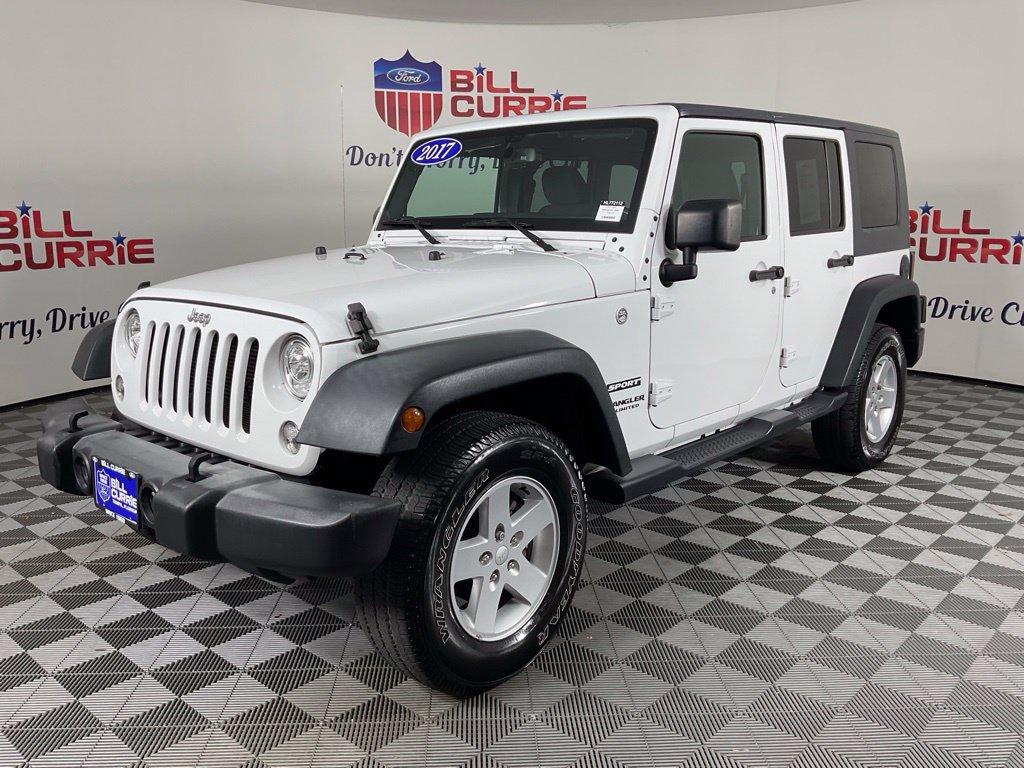 Used 2017 Jeep Wrangler Unlimited Sport w/ Quick Order Package 24S AWD/4WD image 7