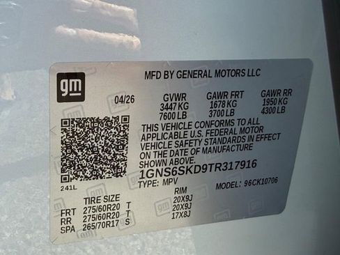 New 2026 Chevrolet Tahoe Premier AWD/4WD image 22