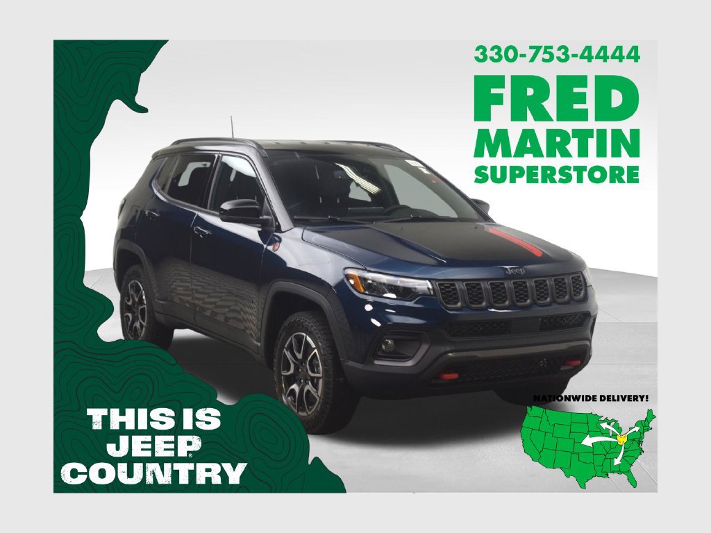 New 2026 Jeep Compass Trailhawk AWD/4WD 360° Tour