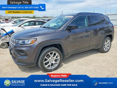 Used 2022 Jeep Compass Latitude AWD/4WD image 1