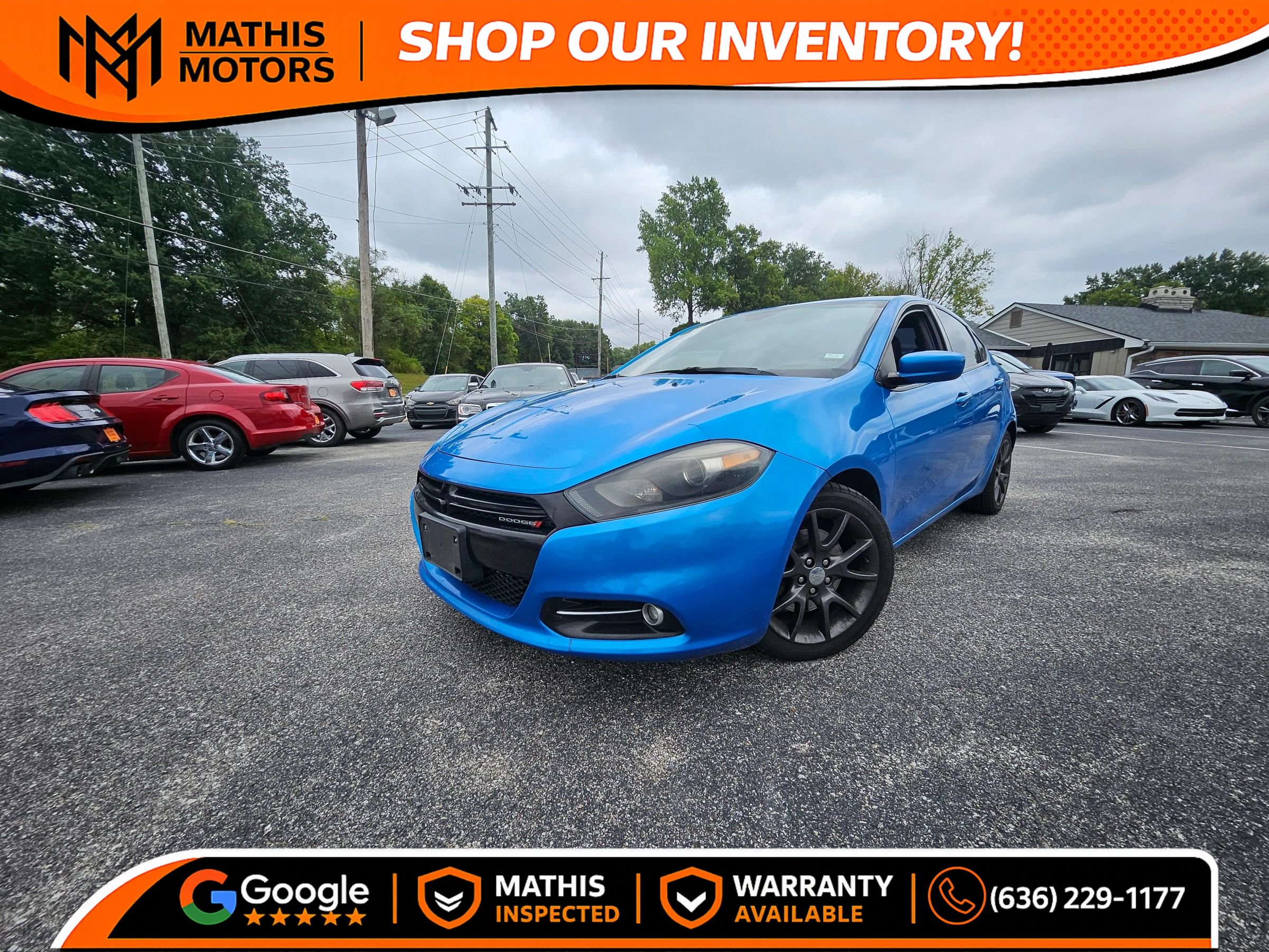 Used 2016 Dodge Dart SXT w/ Sun/Sound Group FWD image 1