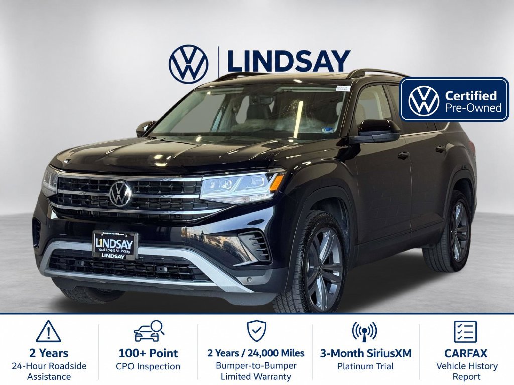 Used 2021 Volkswagen Atlas SE AWD/4WD image 3
