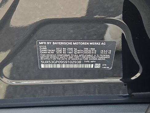 New 2025 BMW X3 xDrive30i w/ Convenience Package image 10