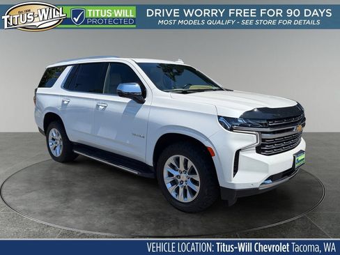 Used 2021 Chevrolet Tahoe Premier w/ Premium Package AWD/4WD image 1