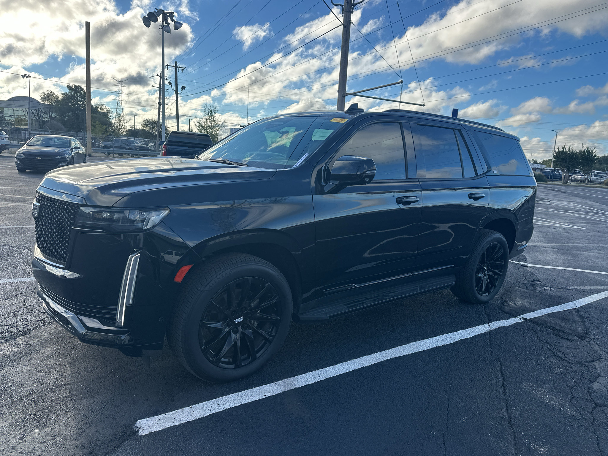 Used 2021 Cadillac Escalade Sport Platinum w/ LPO, ONYX Package AWD/4WD image 1