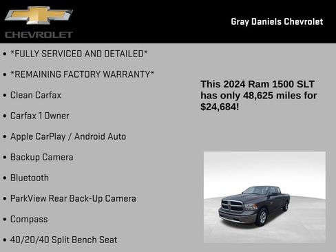 Used 2024 RAM 1500 Classic SLT image 7