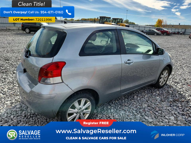 Used 2011 Toyota Yaris 2-Door Hatchback w/ PWR Pkg w/Alloy Wheels FWD image 4