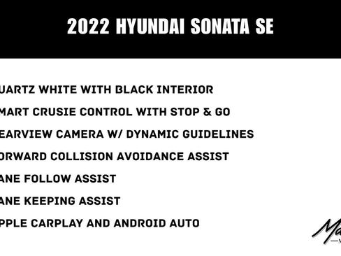 Used 2022 Hyundai Sonata SE FWD image 2