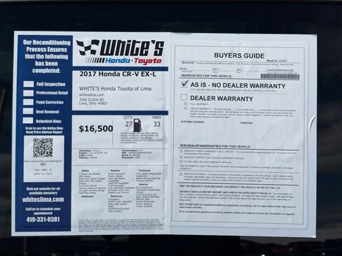 Used 2017 Honda CR-V EX-L image 33