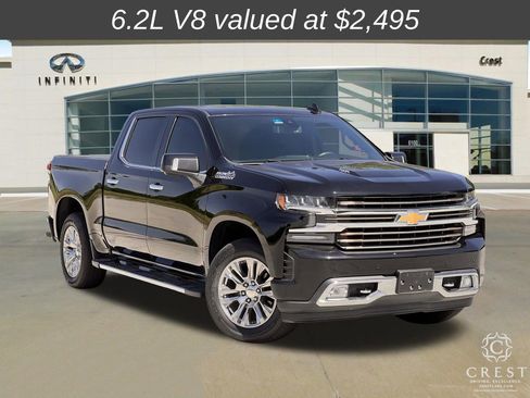 Used 2022 Chevrolet Silverado 1500 High Country w/ LPO, Dark Essentials Package AWD/4WD image 2