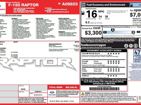 Used 2025 Ford F150 Raptor AWD/4WD image 3