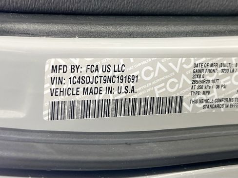 Used 2022 Dodge Durango R/T w/ Blacktop Package image 34