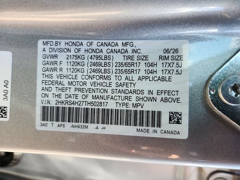 New 2026 Honda CR-V LX image 13