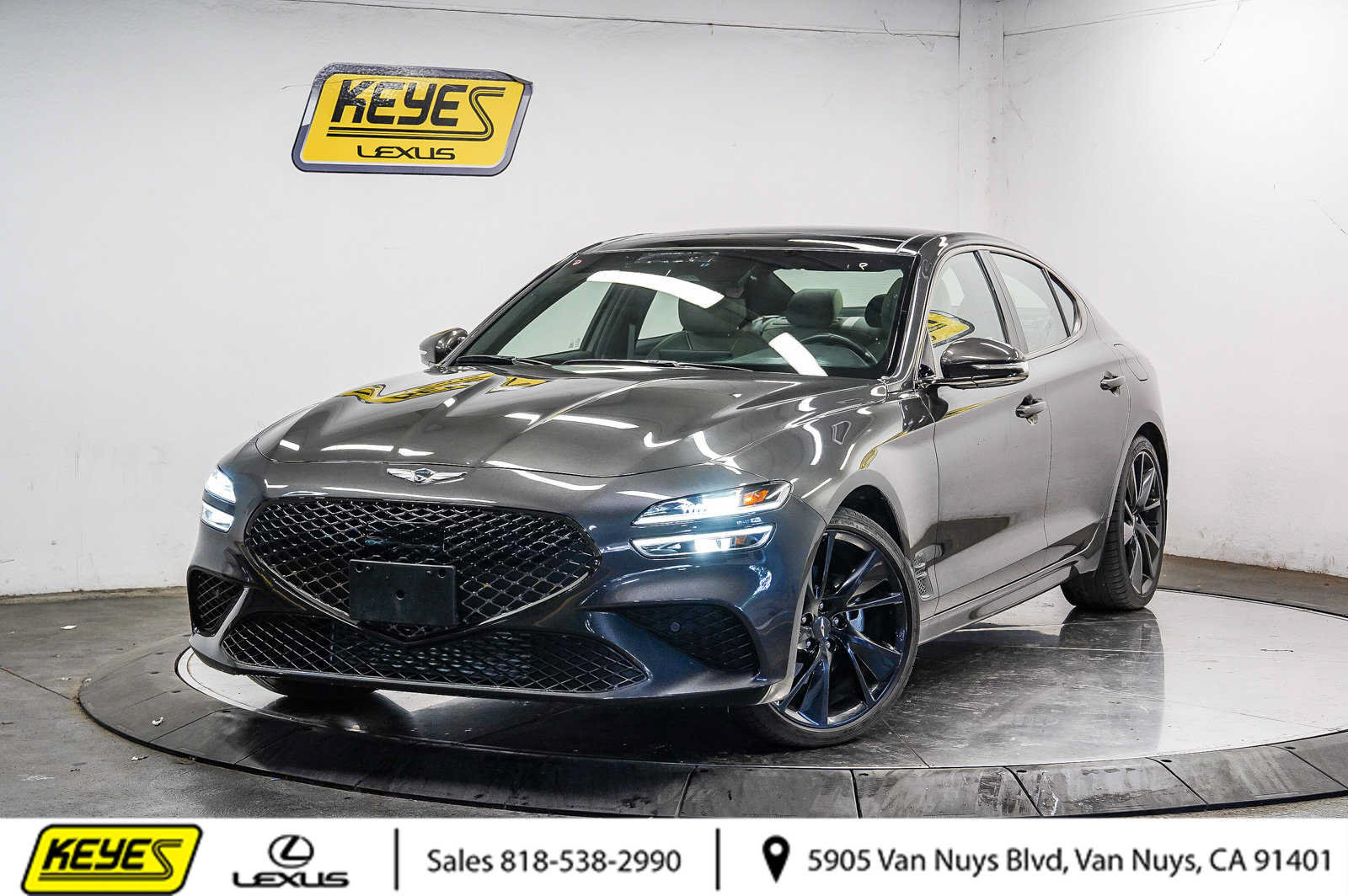 Used 2023 Genesis G70 2.0T w/ Sport Prestige Package RWD image 1