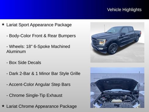 Used 2022 Ford F150 Lariat w/ Equipment Group 502A High image 20