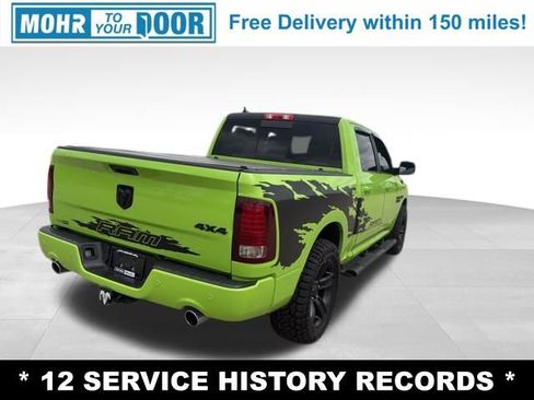 Used 2017 RAM 1500 Sport w/ Sublime Green Sport Package AWD/4WD image 8