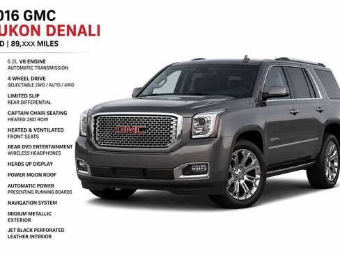 Used 2016 GMC Yukon Denali w/ Open Road Package AWD/4WD image 29
