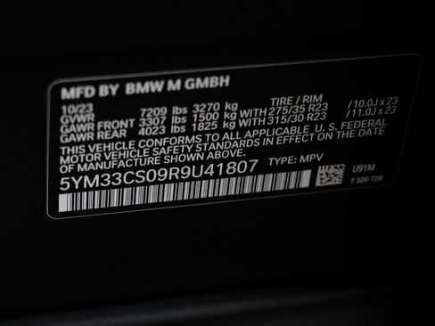 Used 2024 BMW XM Label Red image 26