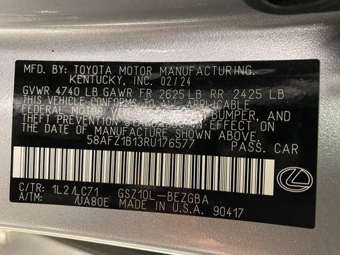 Used 2024 Lexus ES 350 Ultra Luxury w/ Accessory Package (Z1) image 24