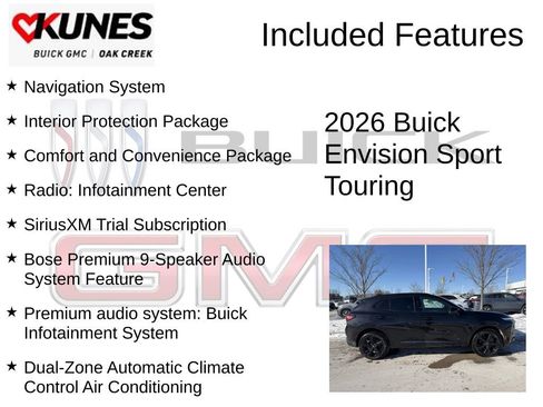 New 2026 Buick Envision Sport Touring AWD/4WD image 2