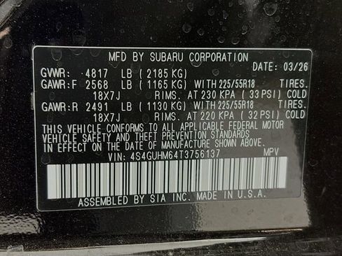 New 2026 Subaru Crosstrek 2.5i Limited AWD/4WD image 32