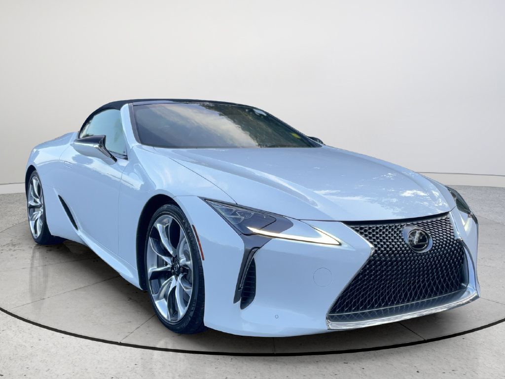 Used 2021 Lexus LC 500 Convertible RWD image 1